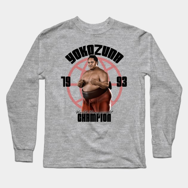 1993 World Champion Rodney Anoaʻi Long Sleeve T-Shirt by hitman514